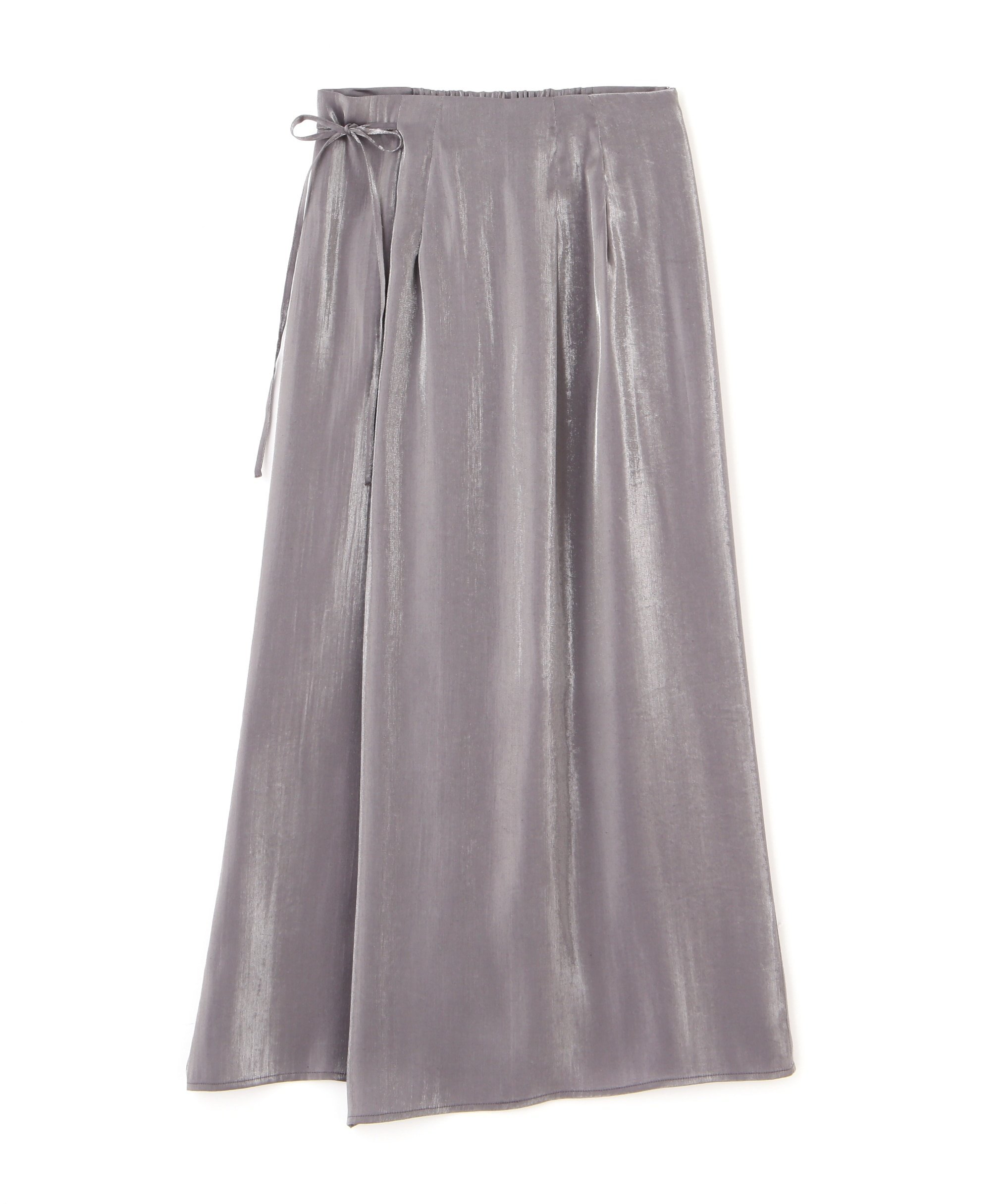 JILL by JILL STUART｜シャンブレーサテンラップスカート | Rakuten