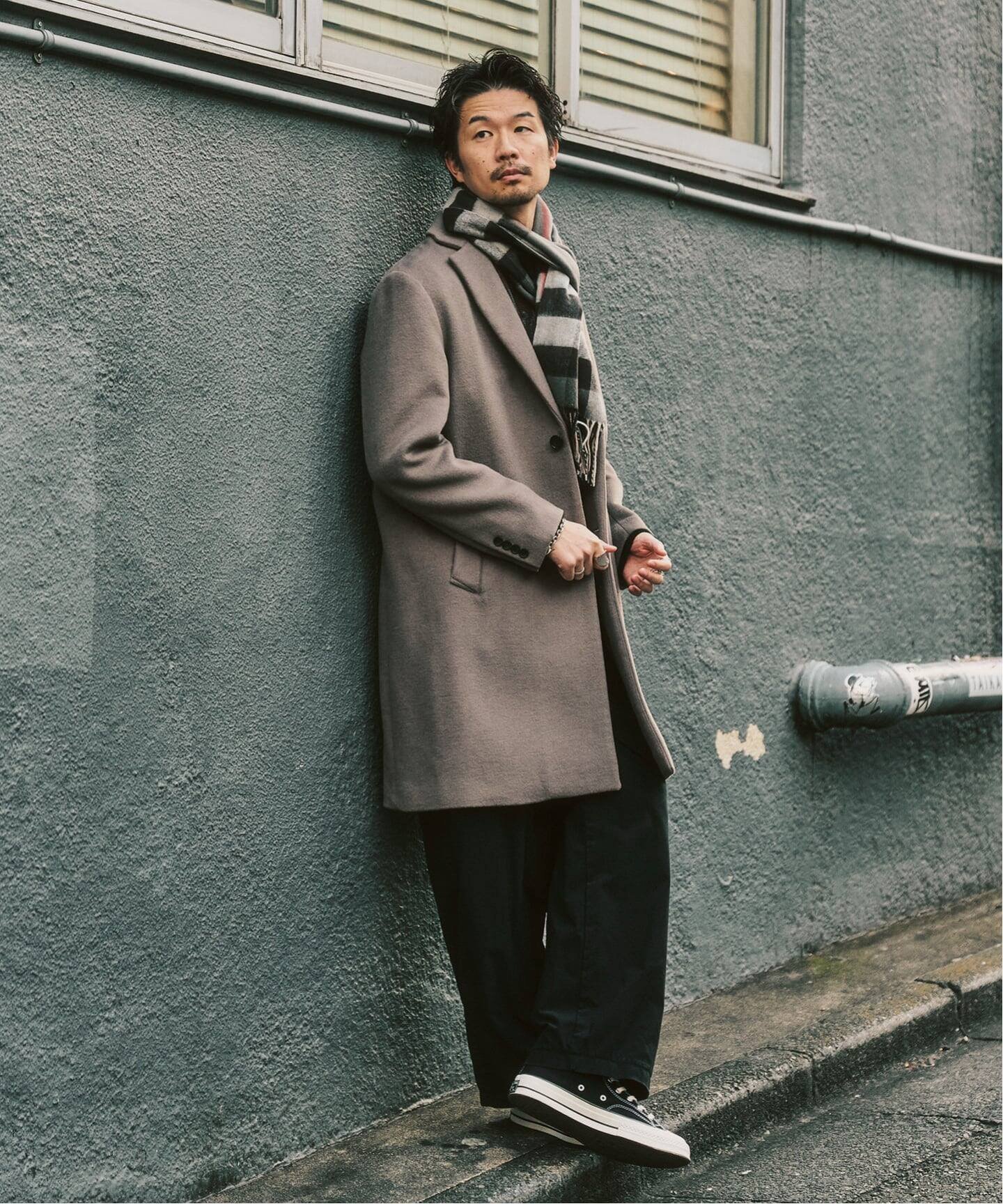 417 EDIFICE｜ウールミックスチェスターコート | Rakuten Fashion(楽天