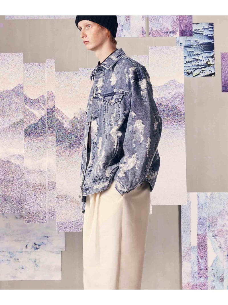 楽天市場】【SALE／30%OFF】MAISON SPECIAL Prime-Over Jacquard Denim