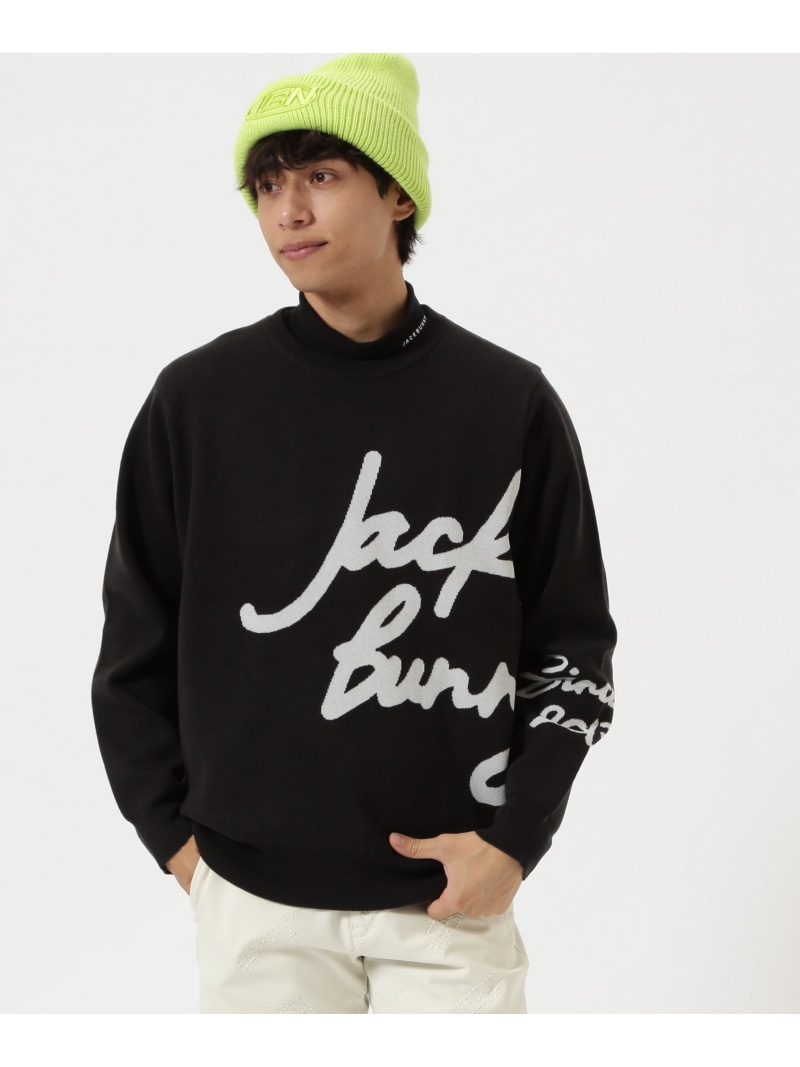 楽天市場】Jack Bunny!! 防風裏地付きクルーネックニットプルオーバー