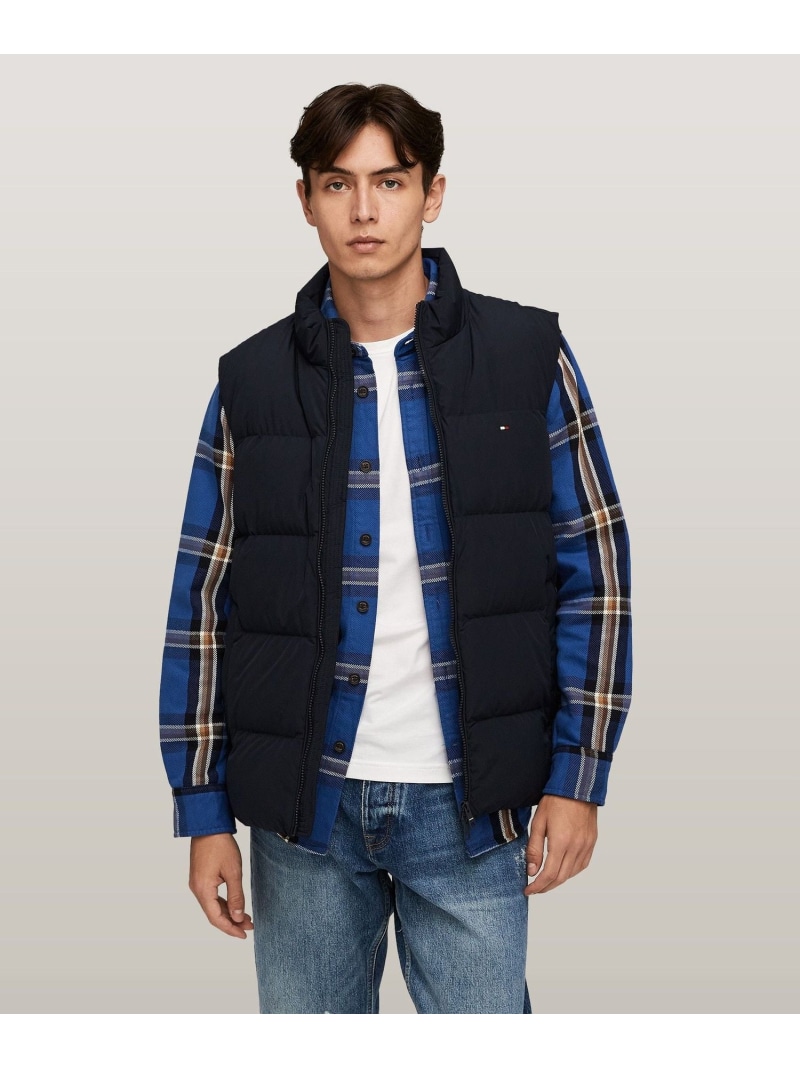 楽天市場】【SALE／50%OFF】TOMMY HILFIGER ダウンベスト トミー