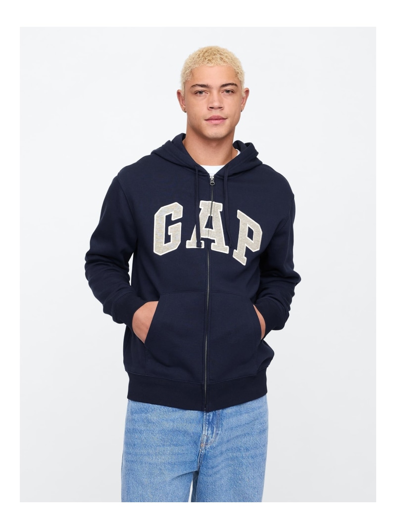 楽天市場】GAP (U)GAPロゴ フルジップパーカー(ユニセックス) ギャップ