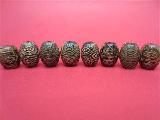 上肯龍紋天珠の特注品！ 即決 1111g590 新入荷☆【チベット龍