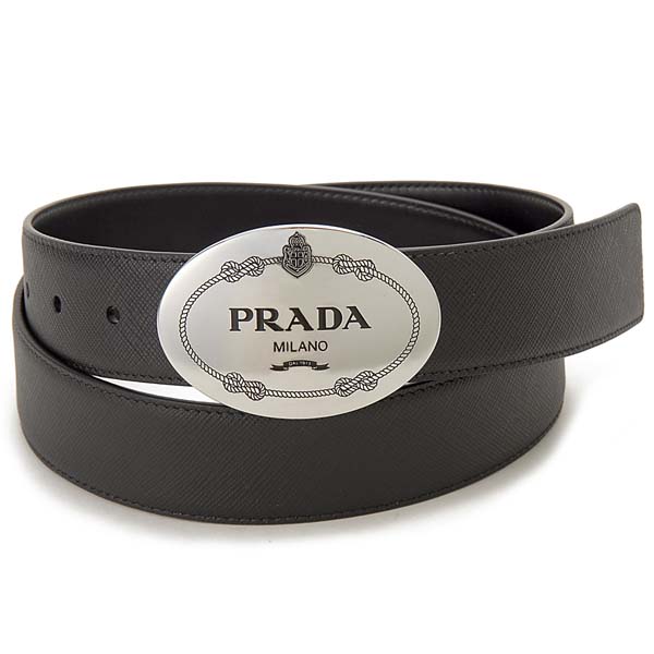 楽天市場】PRADA プラダ ベルト メンズ ブラック 2CM232 053 F0002
