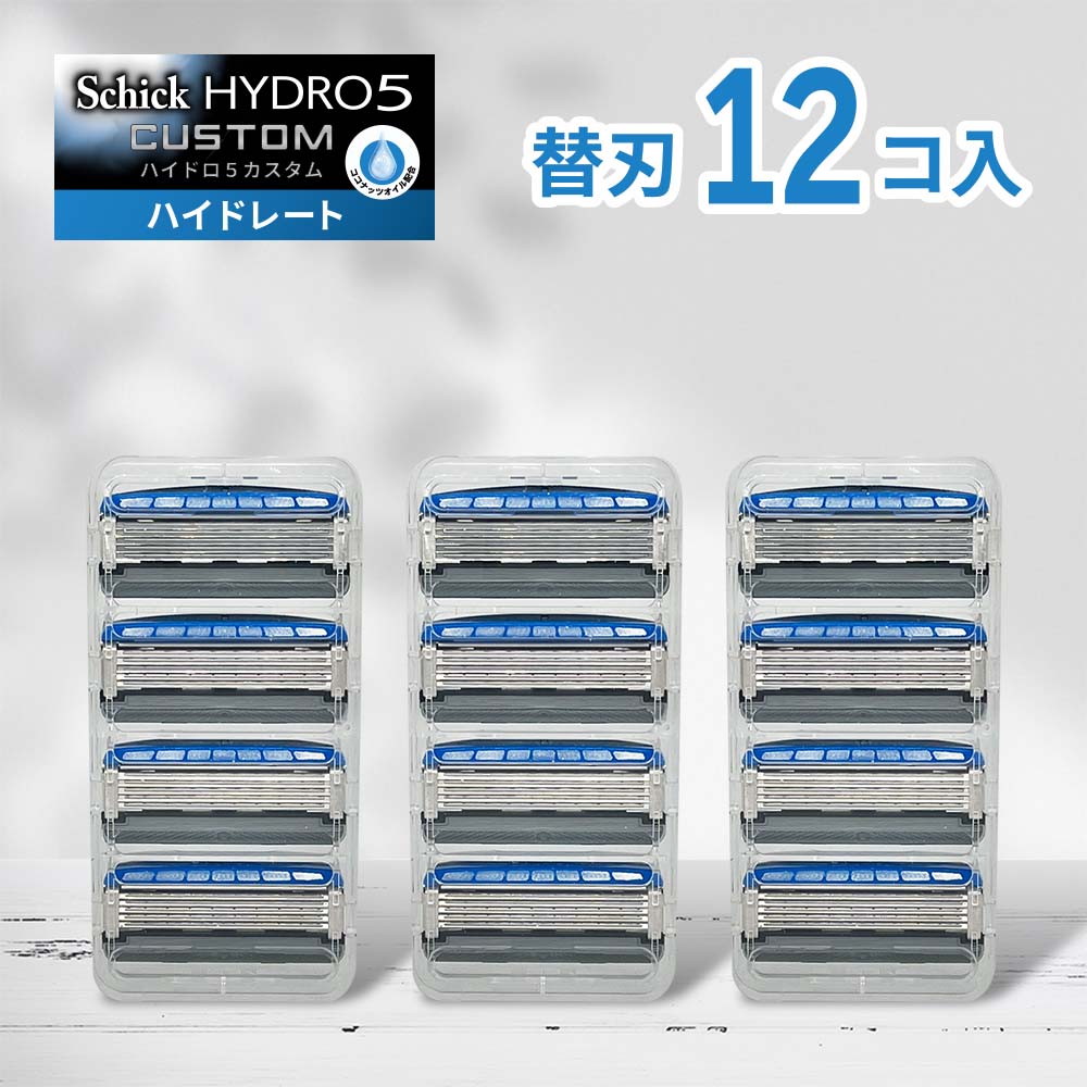 楽天市場】シック 替刃 12個 シック ハイドロ5 カスタム 替え刃