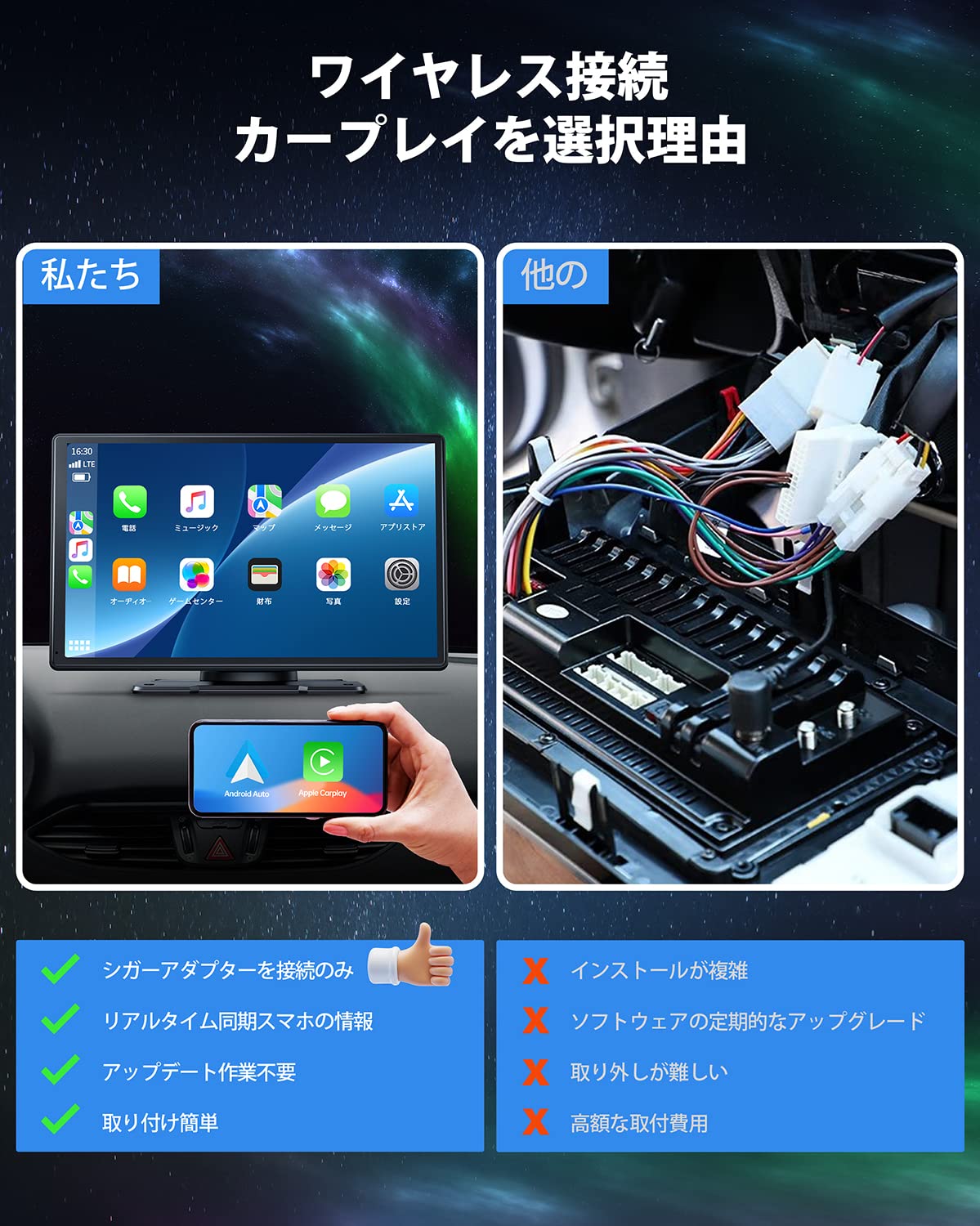 楽天市場】LAMTTOカーオーディオ一体型 9インチタッチスクリーン