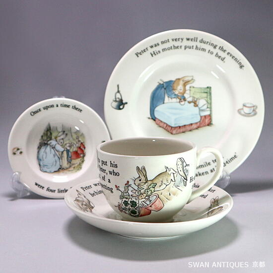 楽天市場】ウェッジウッド Wedgwood ピーターラビット 旧刻印 英国製