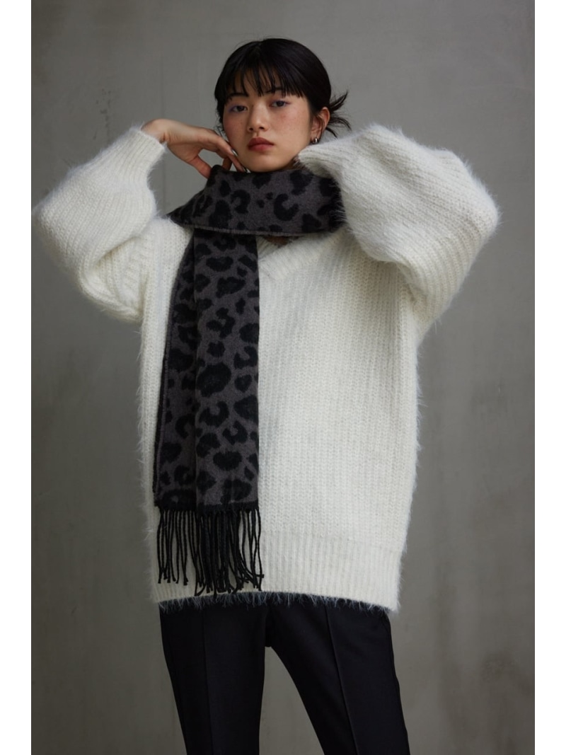 楽天市場】【SALE／20%OFF】ビッグレオパードストール AZUL BY MOUSSY