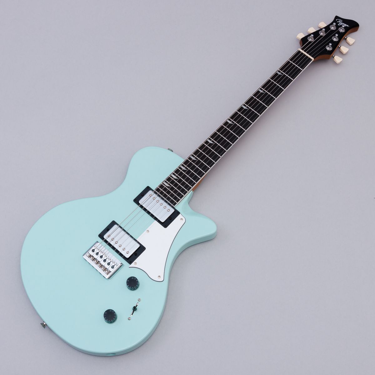 楽天市場】Ryoga HORNET Surf Green エレキギター ハムバッカー
