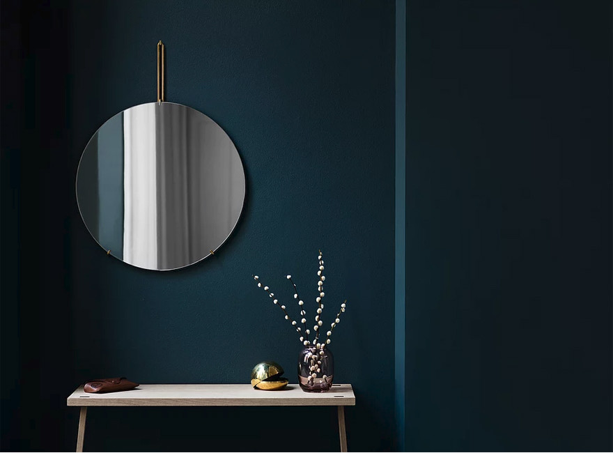 楽天市場】MOEBE ムーベ WALL MIRROR 直径50cm ウォールミラー 鏡 丸型