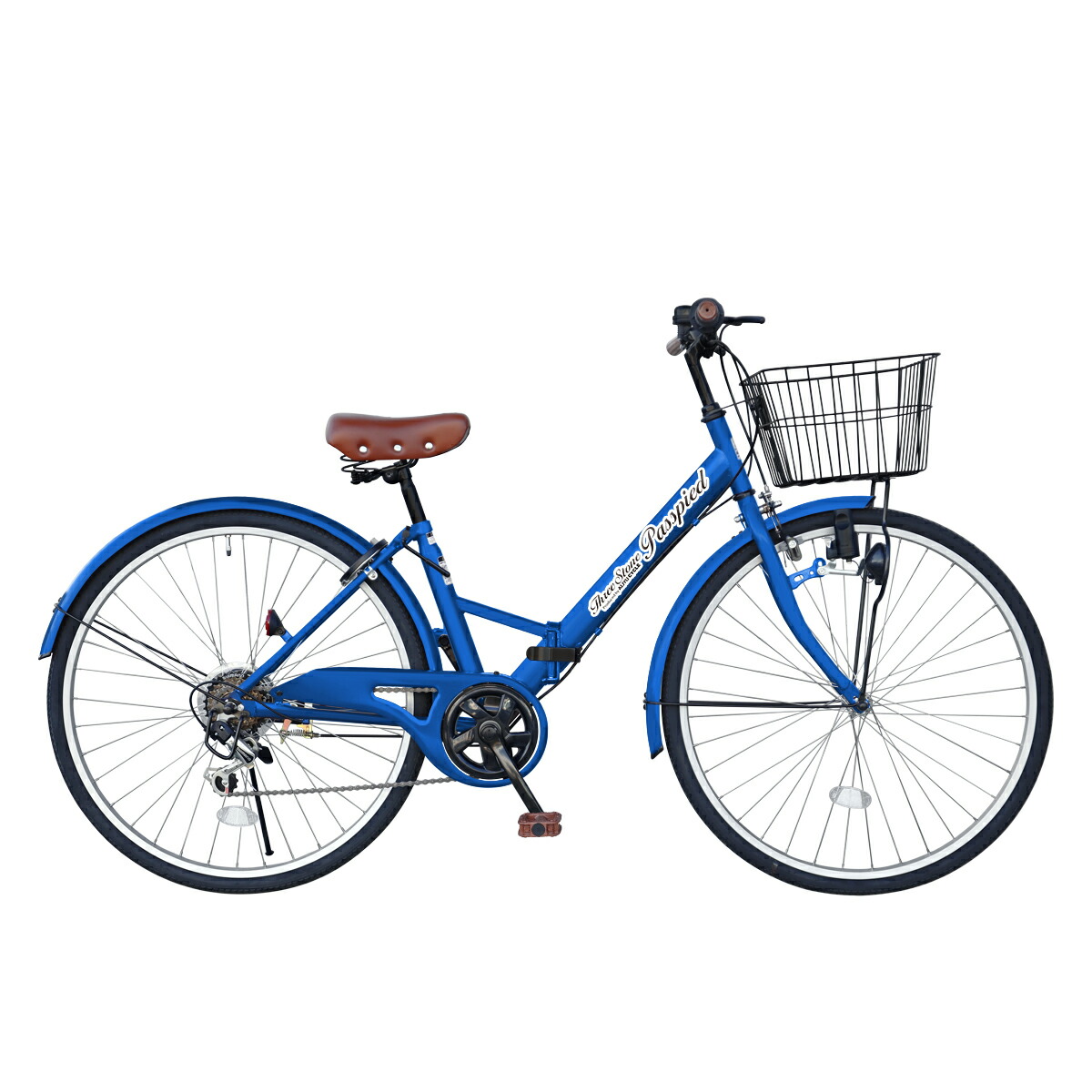 楽天市場】自転車 26インチ ママチャリ（カラーブルー）の通販