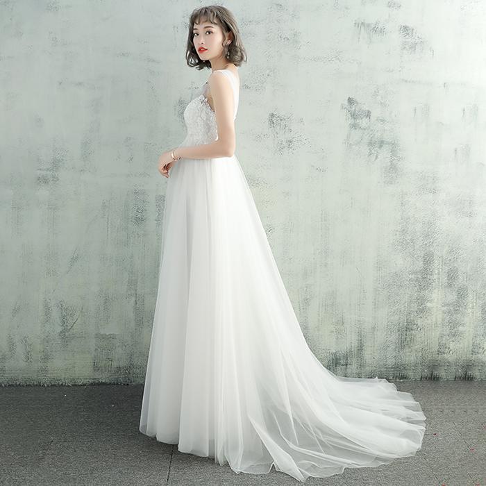 楽天市場】ウェディングドレス マタニティドレス Aラインドレス 結婚式