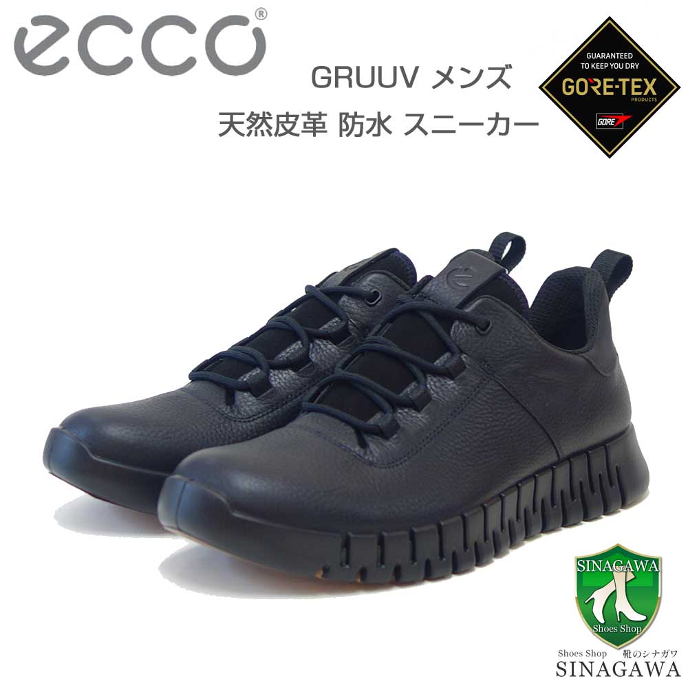 楽天市場】エコー ECCO GRUUV GORE-TEX MEN'S SNEAKER ブラック