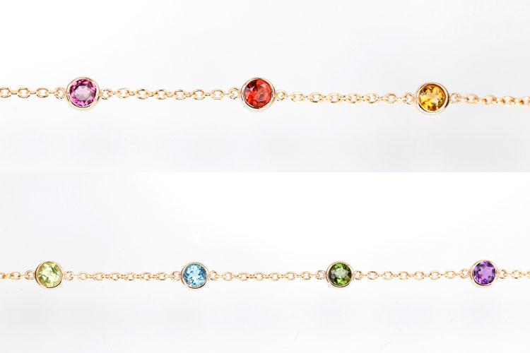 K18YGブレスレット ギンザタナカ 星エス 田中貴金属 造幣局刻印 ケース