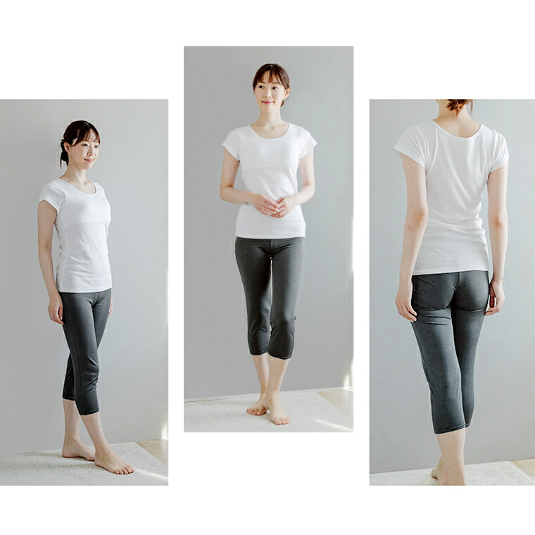 楽天市場】おなか想い 7分丈 締め付けない スパッツ セットでお得