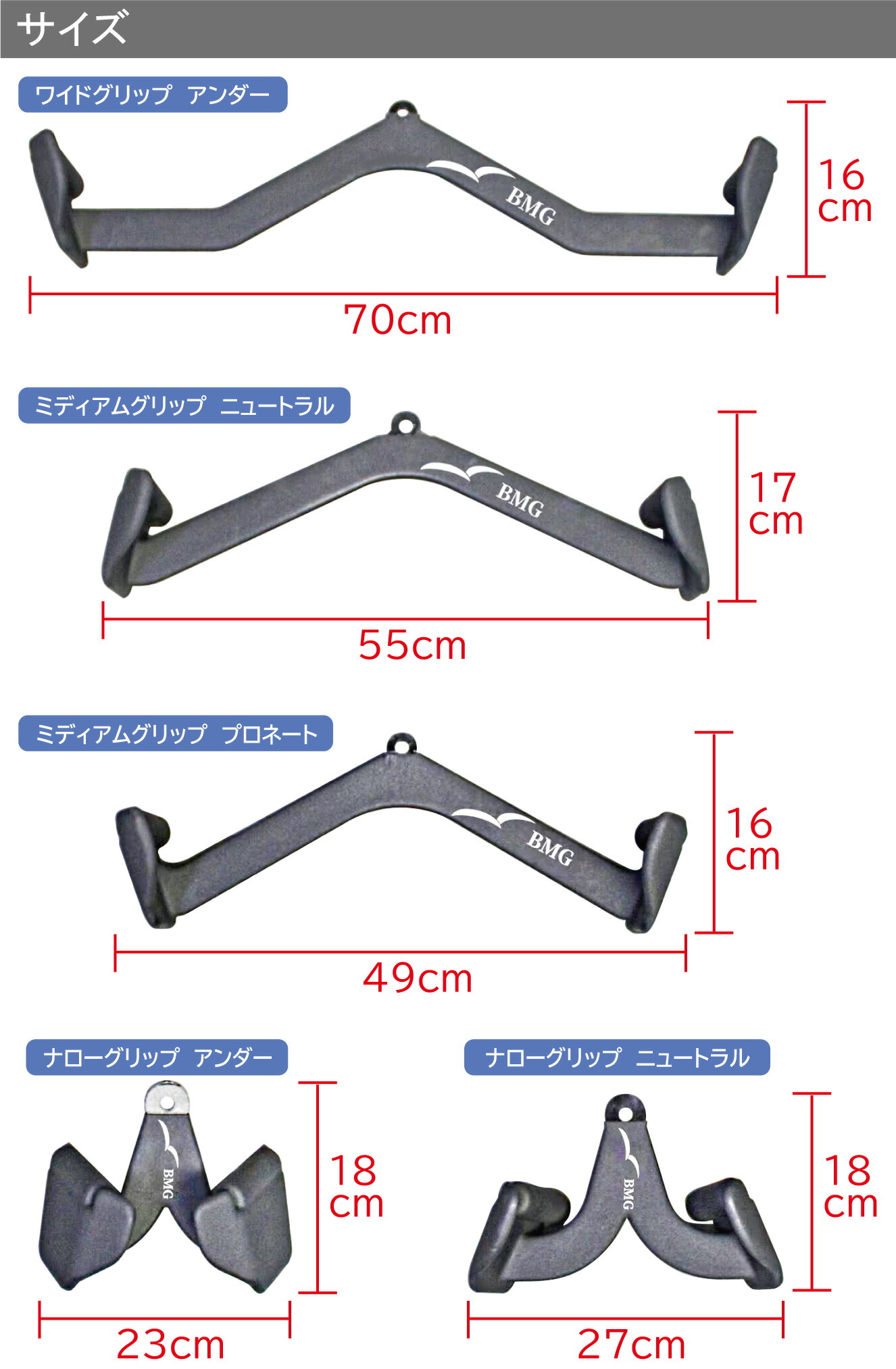 楽天市場】バックマッスルグリップ(5種)送料無料 筋トレ トレーニング