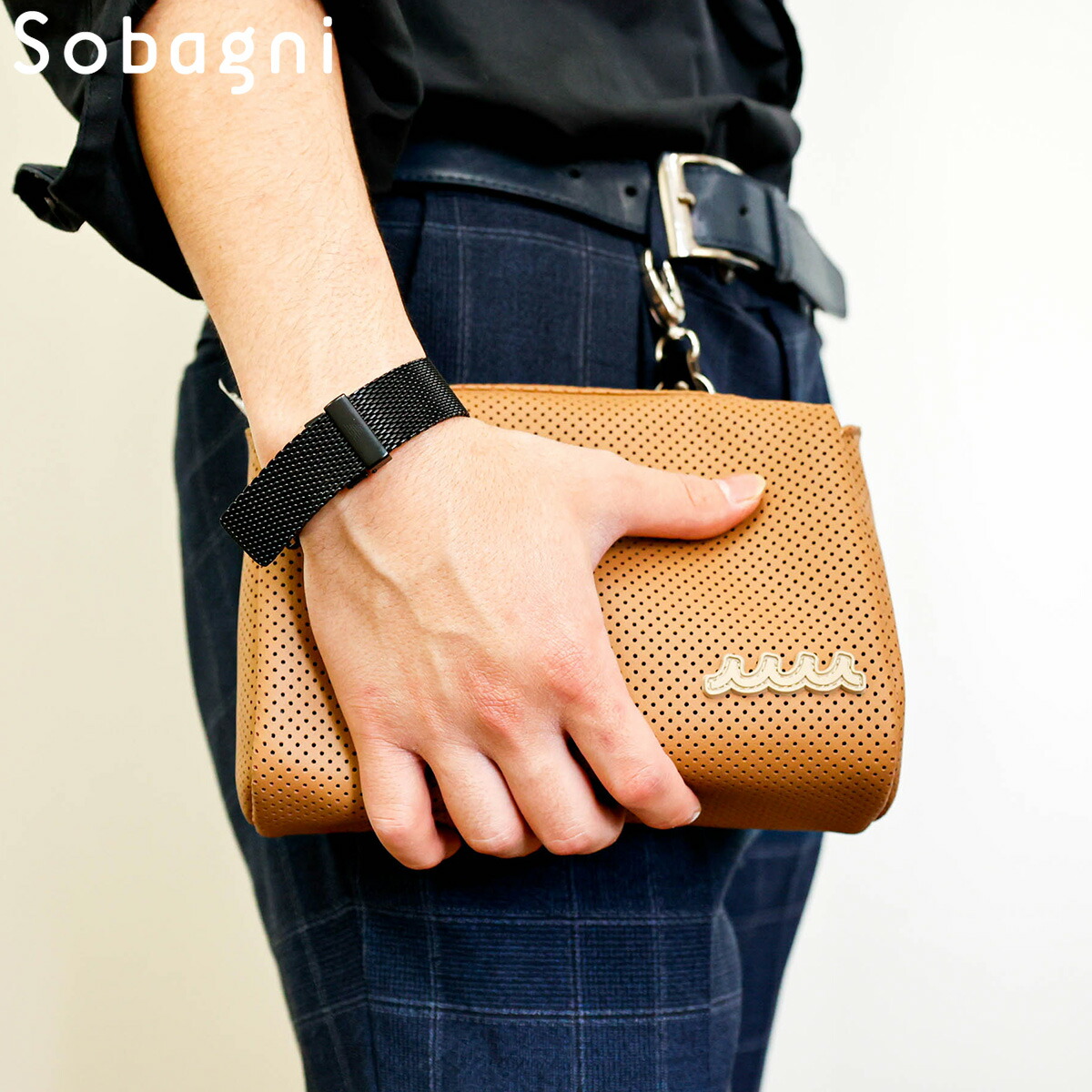 楽天市場】muta marine ムータ パンチングエシカル合皮ポーチ ポーチ