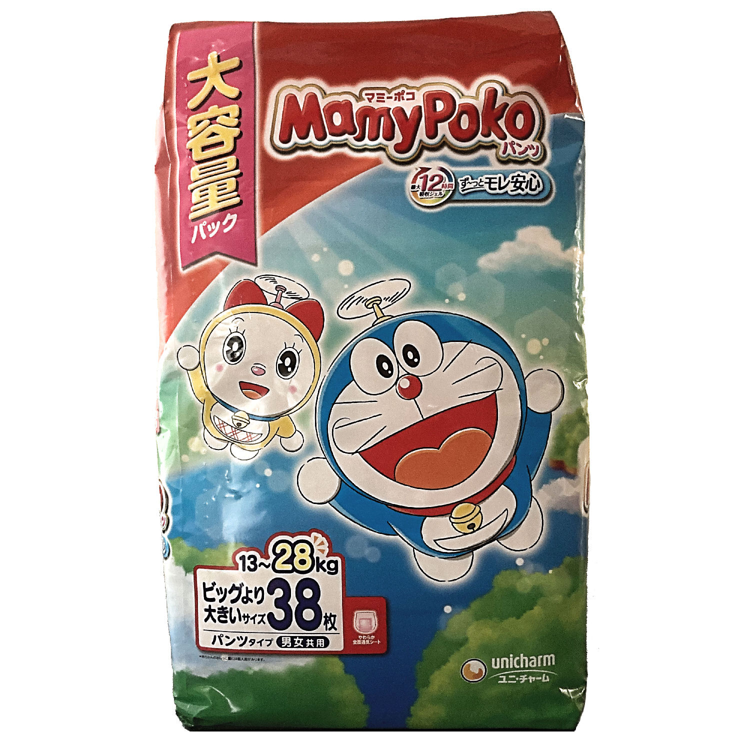 マミーポコパンツ ビッグより大きいサイズ36枚入り6パック パンツ
