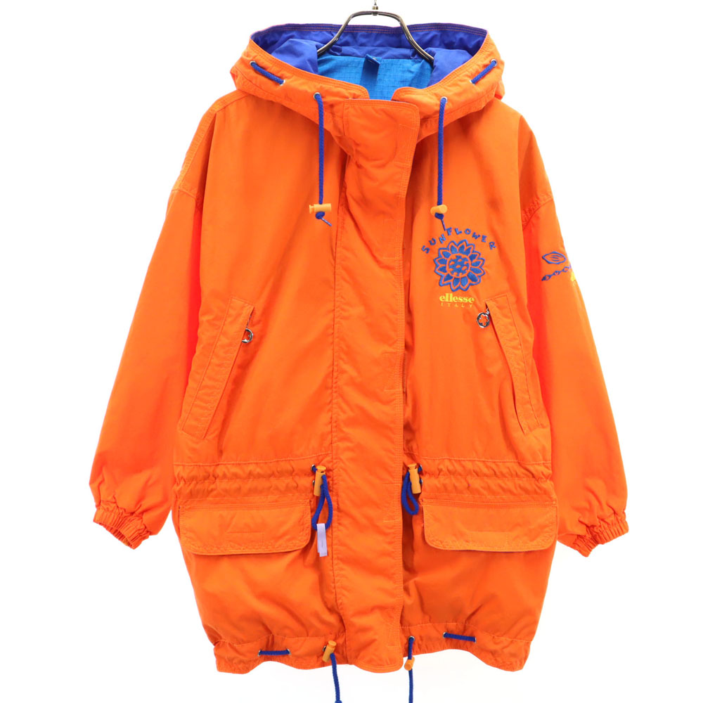 楽天市場】古着 ellesse エレッセ 長袖 ナイロンジャケット S オレンジ