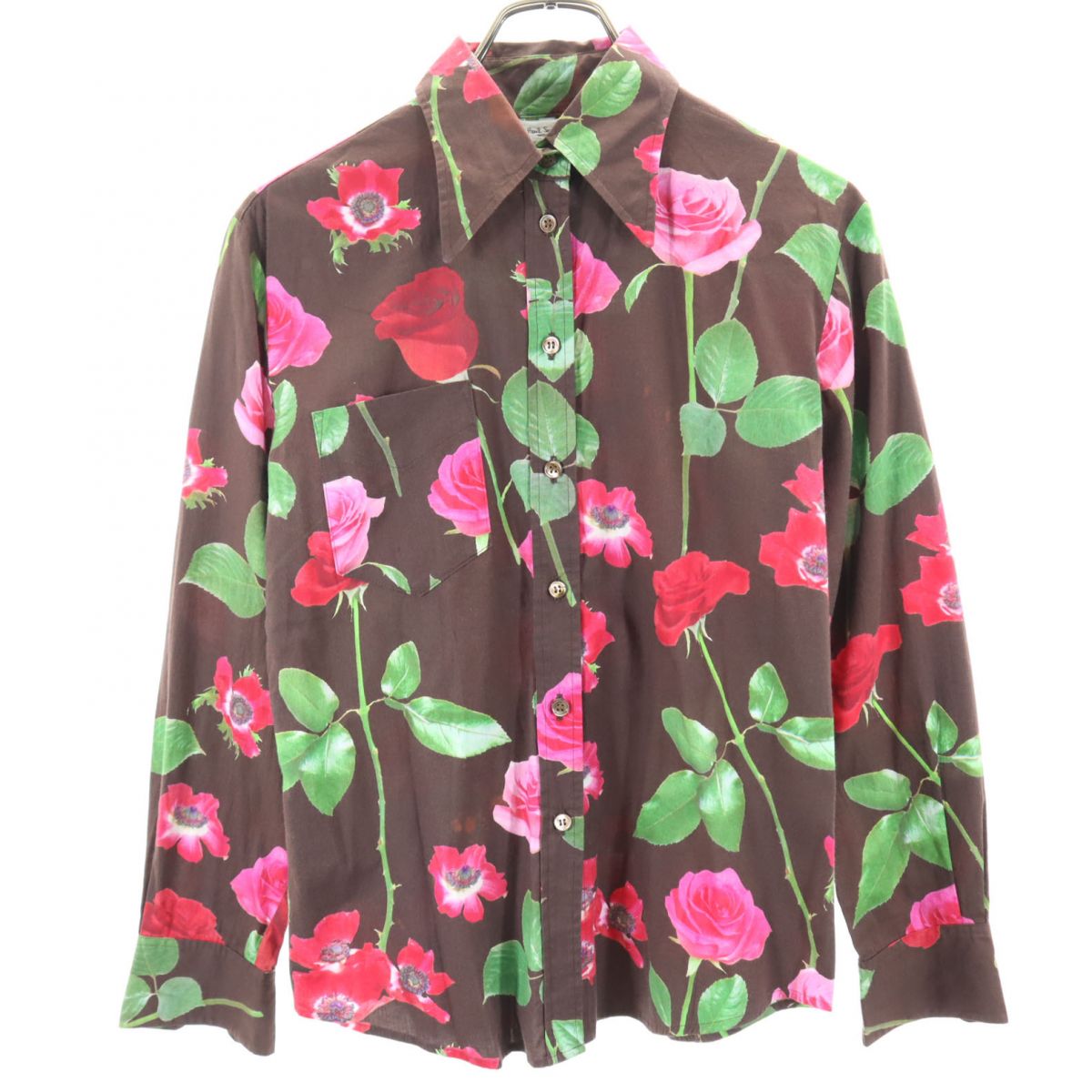 楽天市場】古着 Paul Smith ポールスミス 花柄 長袖 シャツ 42