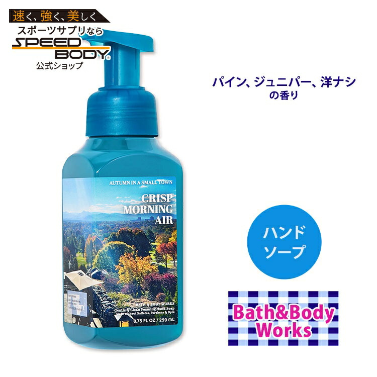 楽天市場】バス&ボディワークス クリスプモーニングエア ハンドソープ