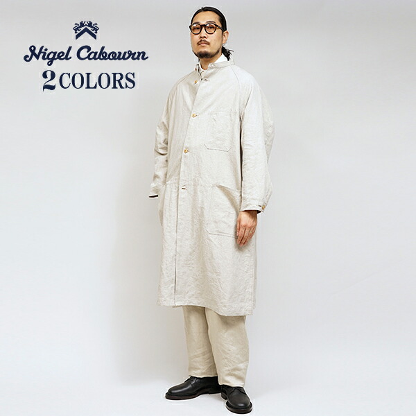 楽天市場】ナイジェル・ケーボン OX'ED SILVER ARCHITECT COAT LINEN
