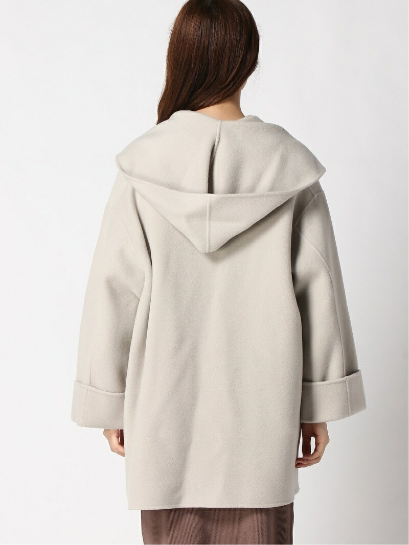 楽天市場】【SALE／50%OFF】ダブルモッサリバーフーディーガウンコート