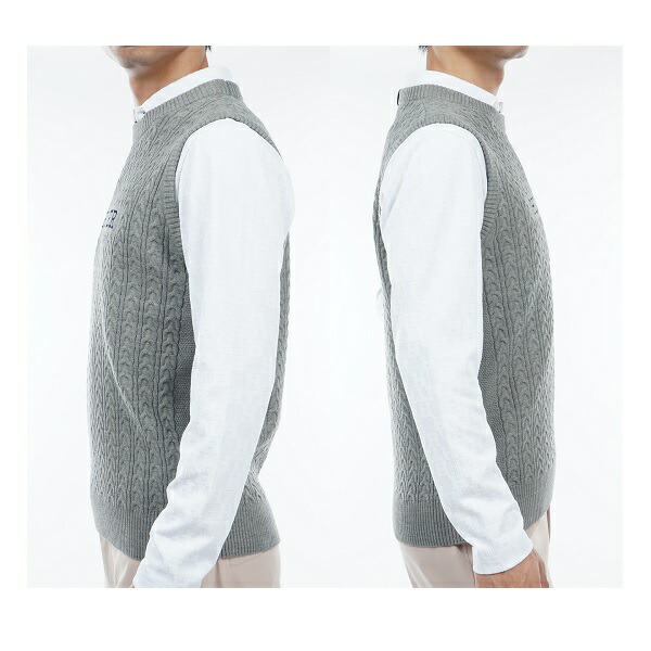 楽天市場】トミーヒルフィガー ゴルフ メンズ ケーブルクルーネック