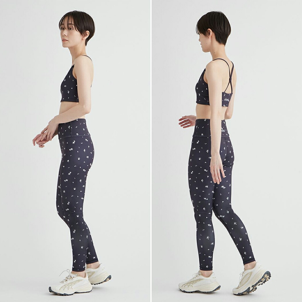 楽天市場】エミ emmi emmi yoga ミニフラワーUVカットレギンス