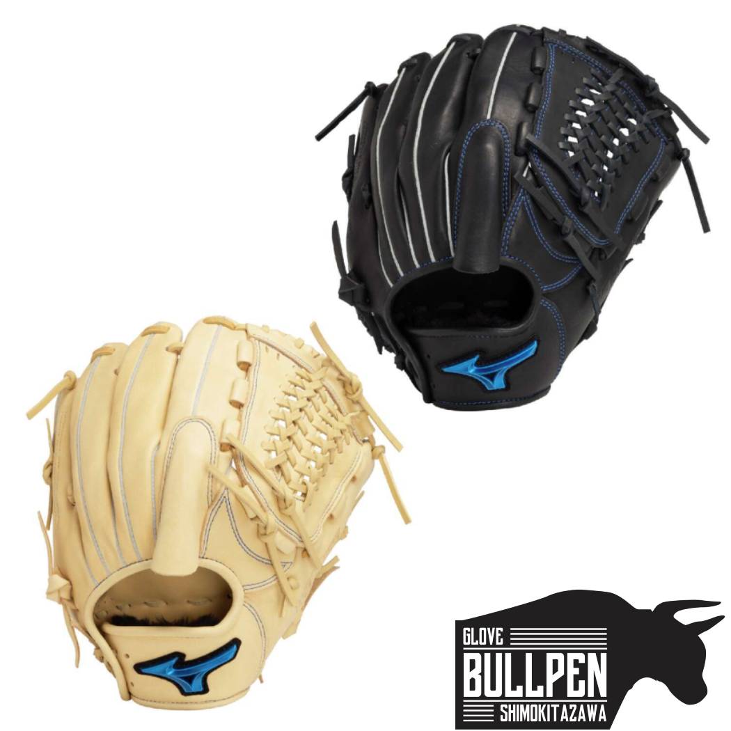 Mizuno BuwLeauge オーダー 左投げ投手用グラブ 青 軟式用 Mizuno
