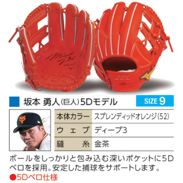 楽天市場】ミズノプロ オーダーグラブ 硬式グローブ 基本モデル 坂本