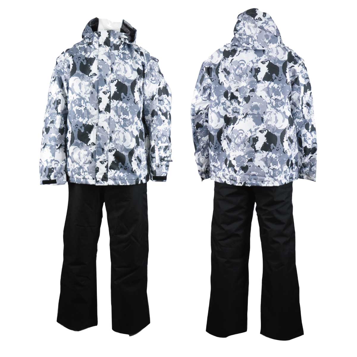 楽天市場】メンズ レディース スキースーツ スキーウェア上下セット 耐