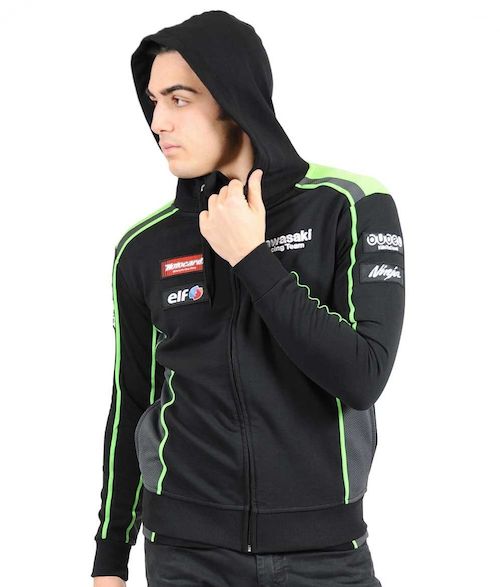 楽天市場】☆送料無料☆Kawasaki Motocard Team Zip Up Hoody カワサキ