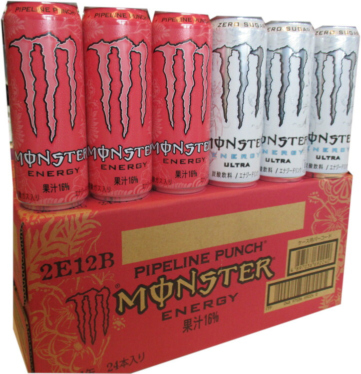 楽天市場】モンスターエナジードリンク パイプラインパンチ（ピンク