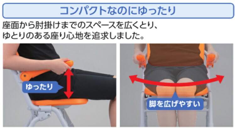 楽天市場】(パナソニック) シャワーチェア ユクリア Air ミドルSP