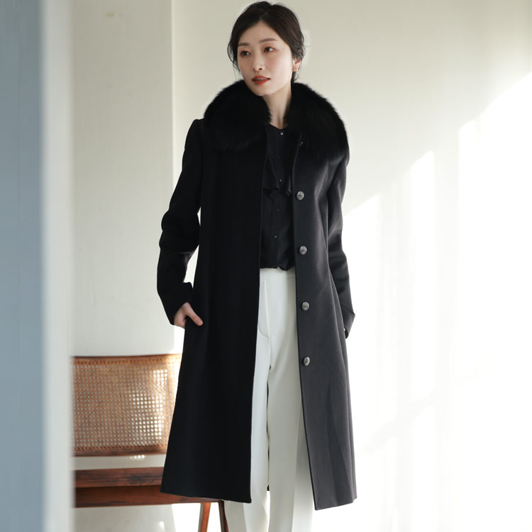 楽天市場】【10%offクーポン】カシミヤ コート レディース カシミヤ100