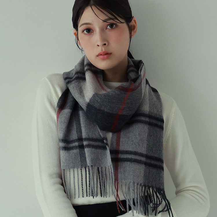 楽天市場】カシミヤ マフラー レディース カシミヤ100% カシミヤ