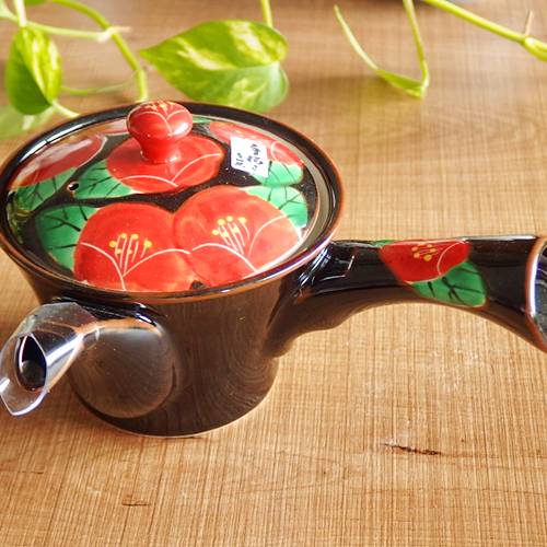 楽天市場】和食器 波佐見焼 有田焼 急須 椿散らし 茶漉し付き お茶