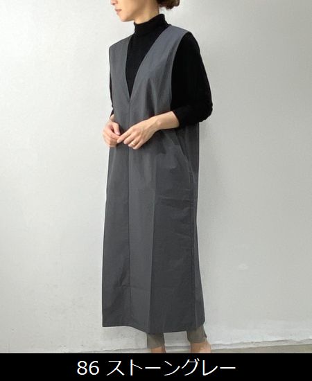 楽天市場】evam eva(エヴァムエヴァ)cotton sleeveless one piecemade