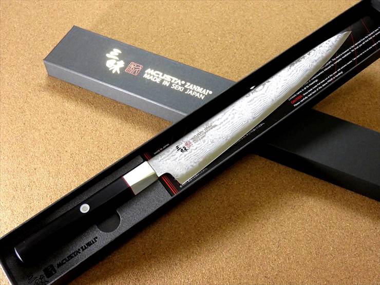 楽天市場】関の刃物 筋引き包丁 24cm (240mm) MCUSTA ZANMAI 三昧