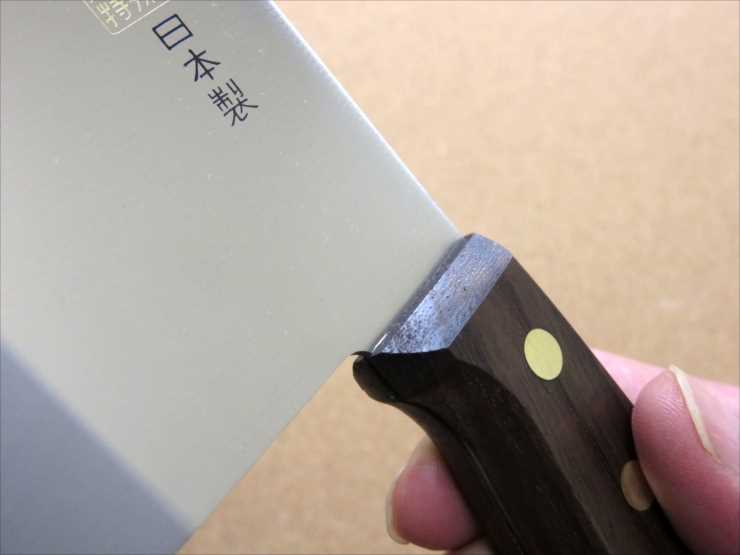 楽天市場】関の刃物 中華包丁 19.5cm (195mm) 正広作 角中型 薄口 MBS