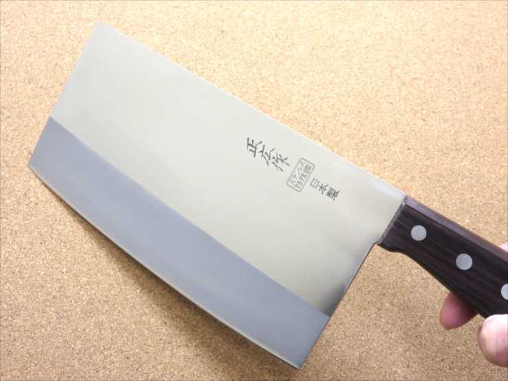 楽天市場】関の刃物 中華包丁 21cm (210mm) 正広 角大型 中厚