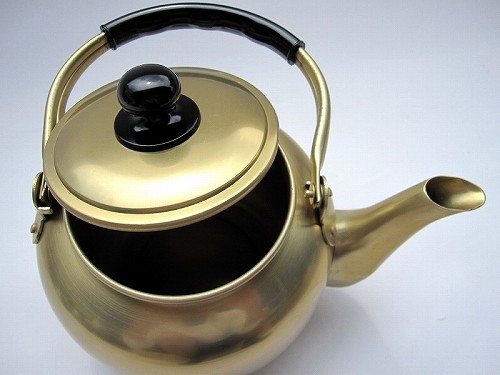 楽天市場】昔懐かしの福徳瓶 4L アルミヤカン 【蓚酸アルマイト