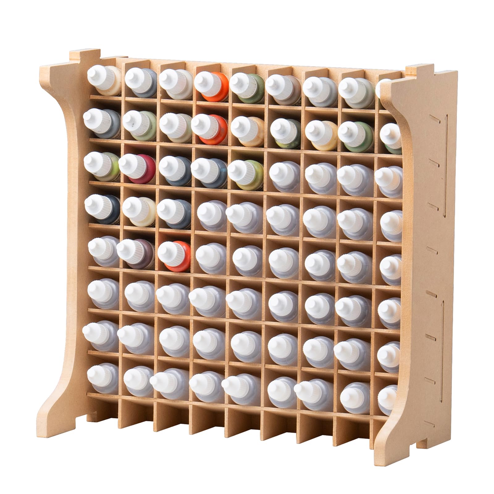 楽天市場】Bucasso プラモデル 工具 収納 大容量 ペイントラック MDF