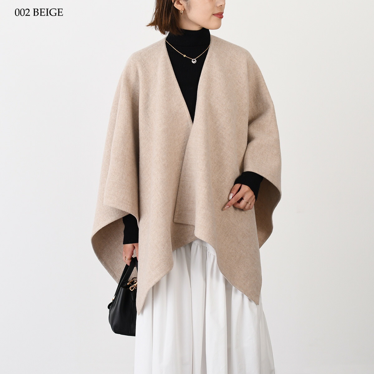 ☆MaxMara Mロゴ ポンチョ新品未使用 MaxMara Mロゴ ポンチョ新品未