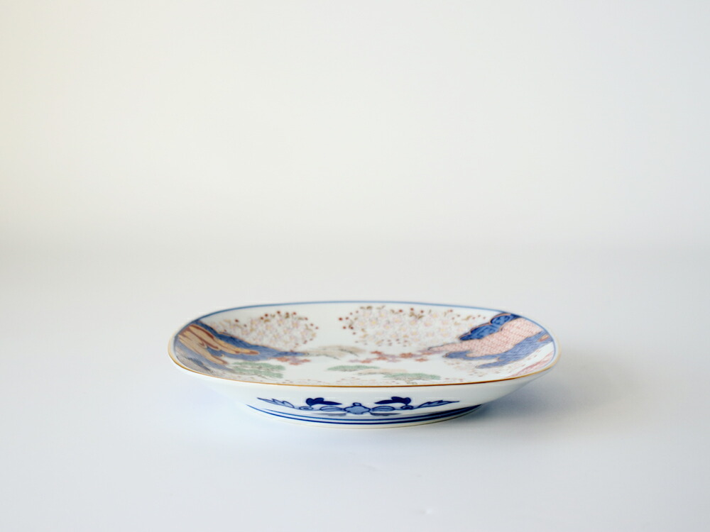楽天市場】有田焼 賞美堂 春秋文 銘々皿【 15cm 取り分け皿 小皿 平皿