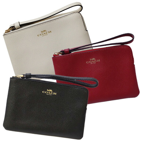 楽天市場】コーチ COACH 小物 ポーチ 58032 クロスグレーン レザー