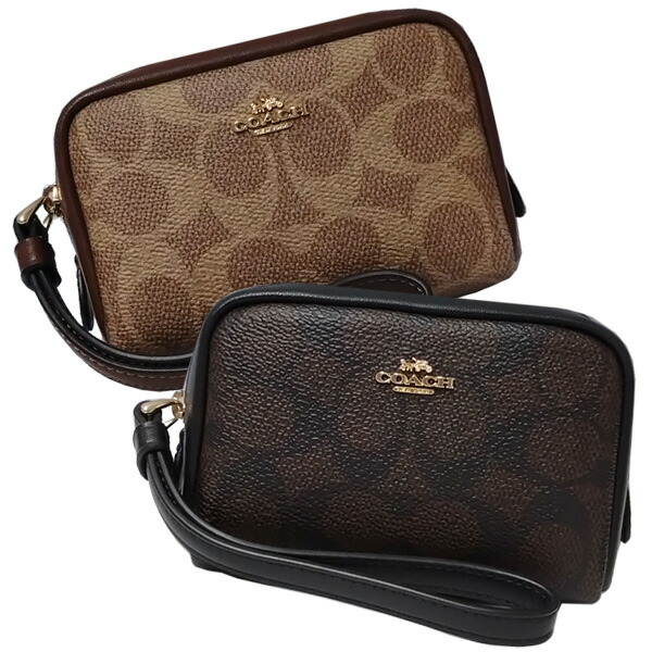 楽天市場】コーチ シグネチャー（アクセサリーポーチ｜レディース