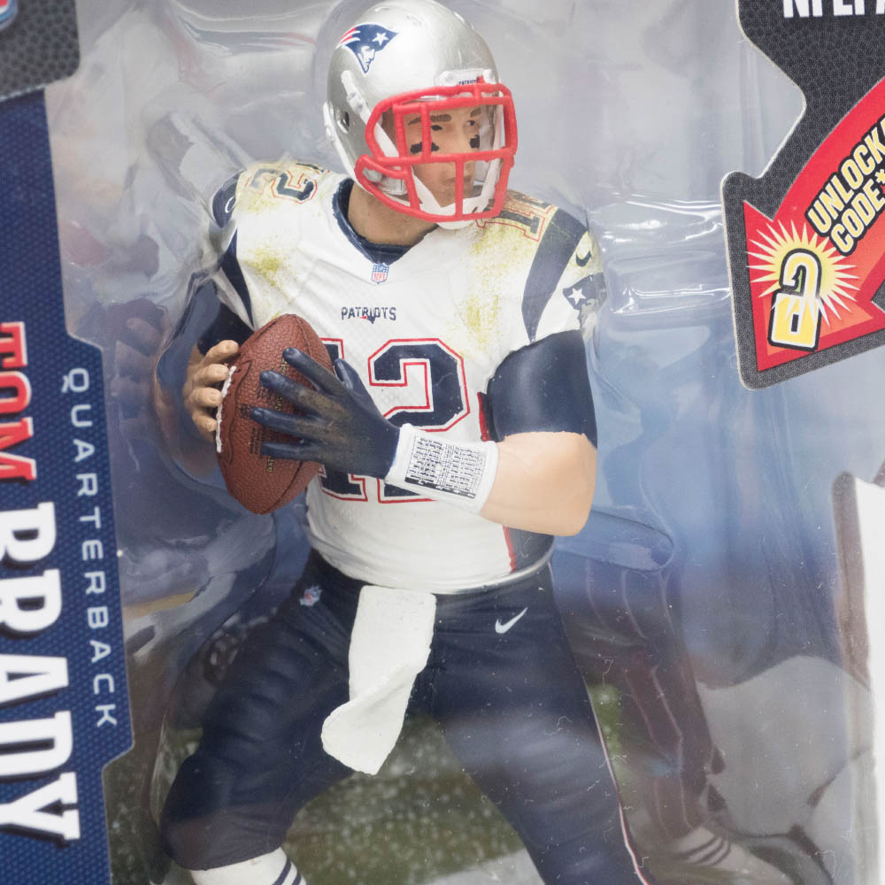 NFL 6インチ トム・ブレイディ フィギュア ペイトリオッツ/紺 【公式通販】