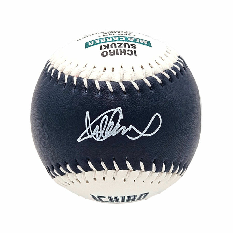 イチロー直筆サインボール3球、2001MLBオールスター